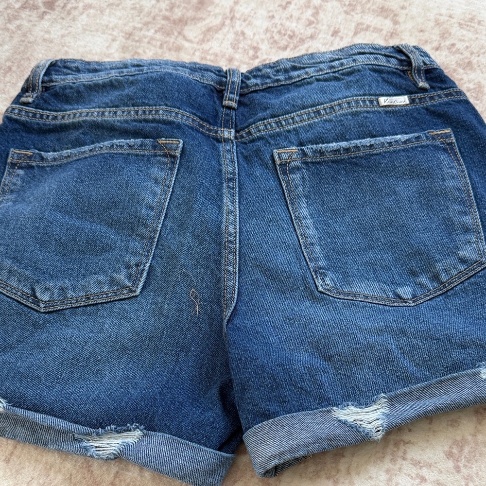KanCan Dark Blue Jean Shorts